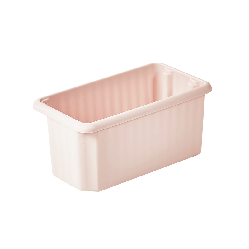 Mori Girl Stackable Storage Basket (M)(Pink)